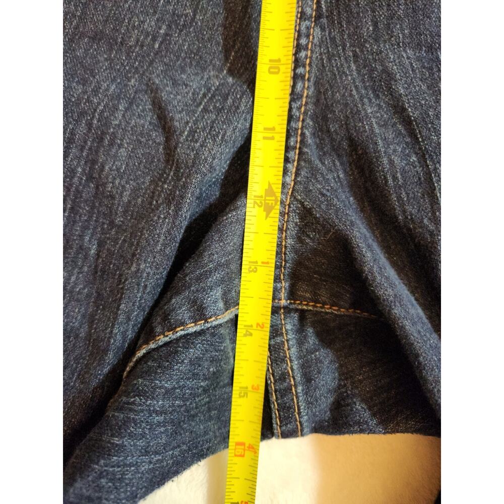 Lane Bryant Tighter Tummy Jeans Womens 24 Blue 43 X 30 Straight - Picture 12 of 13